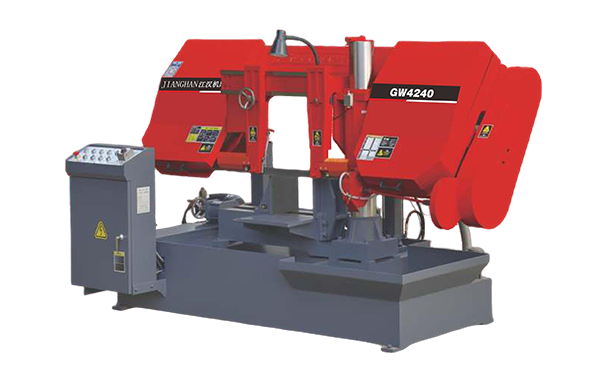 郧西GW4240双柱卧式带锯床